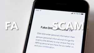 dhl fake-sms geöffnet was tun