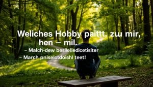 welches hobby passt zu mir test
