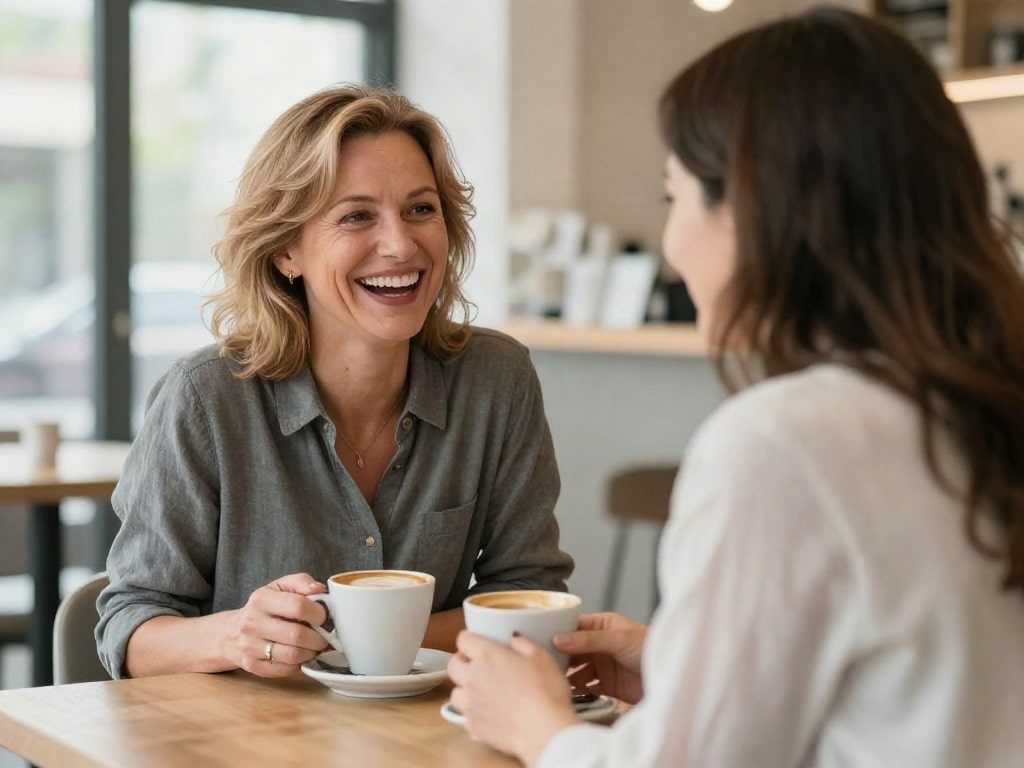 Neue Freunde finden Erwachsene